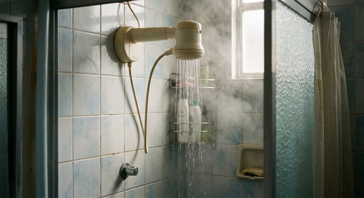 Chuveiro elétrico ou ducha a gás: diferenças, risco e quando cada um faz sentido
